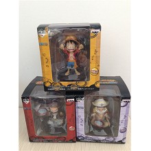 One Piece figures set(3pcs a set)