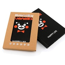 Kumamon anime hard cover notebook