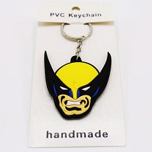 WolverinE PVC two-sided key chain