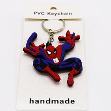 Spider-Man PVC two-sided key chain