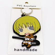 Attack on Titan PVC two-sided key chain