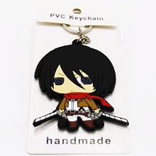 Attack on Titan PVC two-sided key chain