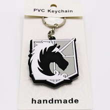 Attack on Titan PVC two-sided key chain