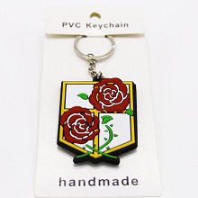 Attack on Titan PVC two-sided key chain