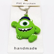 Monsters University PVC two-sided key chain