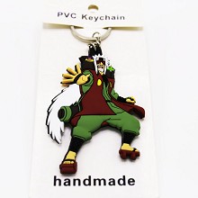 Naruto PVC two-sided key chain