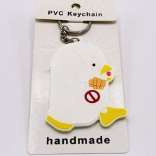 Gintama PVC two-sided key chain