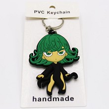 One Punch Man PVC two-sided key chain