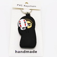 Spirited Away PVC two-sided key chain