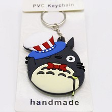 TOTORO PVC two-sided key chain