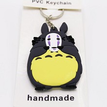 TOTORO PVC two-sided key chain