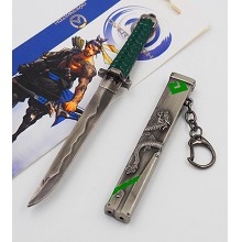 Overwatch weapon key chain