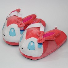 Pokemon plush shoes slippers a pair