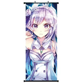 Re:Life in a different world from zero Rem wallscroll 40*102CM