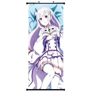 Re:Life in a different world from zero Rem wallscroll