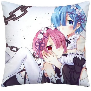 Re:Life in a different world from zero Rem two-sided pillow