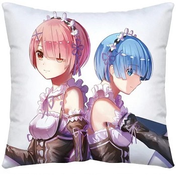 Re:Life in a different world from zero Rem two-sided pillow