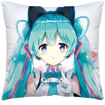 Hatsune Miku two-sided pillow