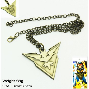 Pokemon GO Team Instinct necklace