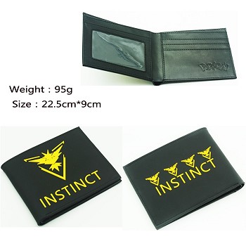 Pokemon Team Instinct wallet