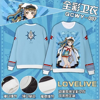 Lovelive long sleeve hoodie