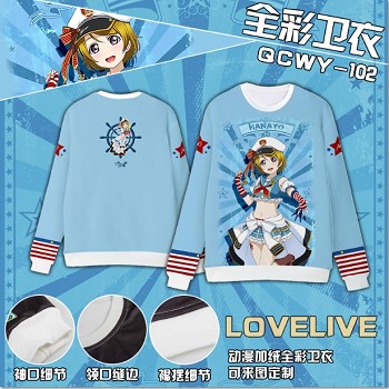 Lovelive long sleeve hoodie