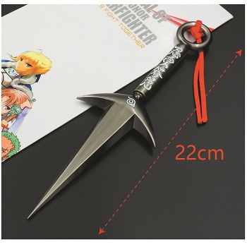 Naruto cos weapon key chain 220MM