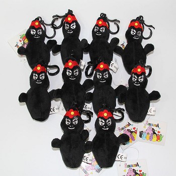 4inches BARBAPAPA plush dolls set(10pcs a set)