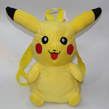 Pokemon plush backpack bag