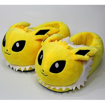 Pokemon plush slippers shoes a pair