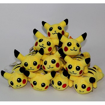 4inches Pokemon plush dolls set(10pcs a set)