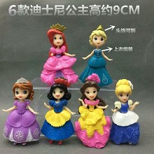 Disney Princess figures set(6pcs a set)