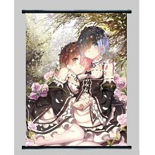 Re:Life in a different world from zero Rem wallscroll