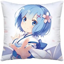 Re:Life in a different world from zero Rem two-sided pillow