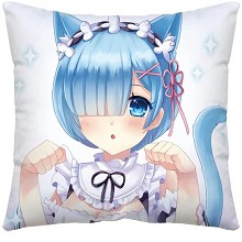 Re:Life in a different world from zero Rem two-sided pillow