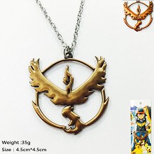 Pokemon GO Team Valor necklace