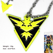 Pokemon GO Team Instinct necklace