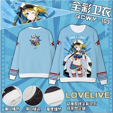 Lovelive long sleeve hoodie