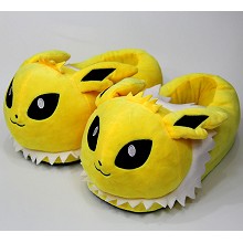 Pokemon plush slippers shoes a pair