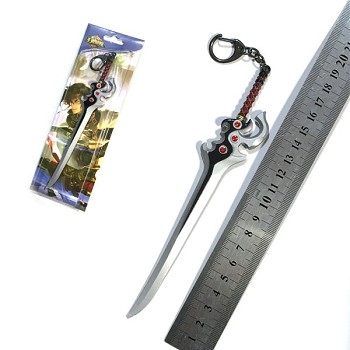 Glory of the king cos weapon key chain