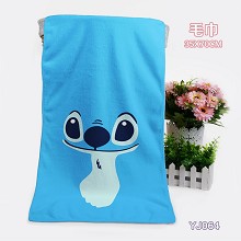 Stitch bath towel