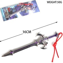 Glory of the king cos weapon key chain 16cm