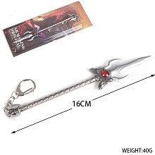Glory of the king cos weapon key chain 16cm