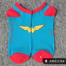 Wonder Woman cotton socks a pair