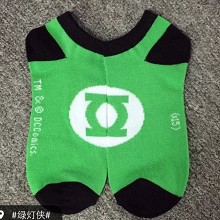 Green Lantern cotton socks a pair