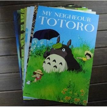 Totoro anime posters(8pcs a set)