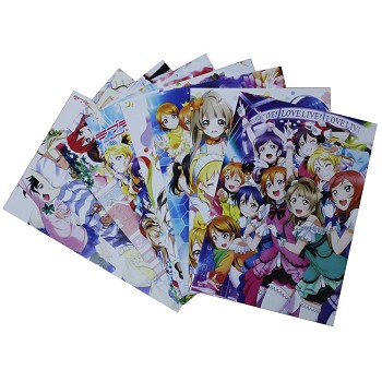 Lovelive posters(8pcs a set)
