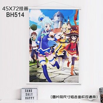 konosuba god's blessing on this wonderful world wallsroll