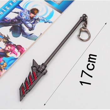 Overwatch cos weapon key chain