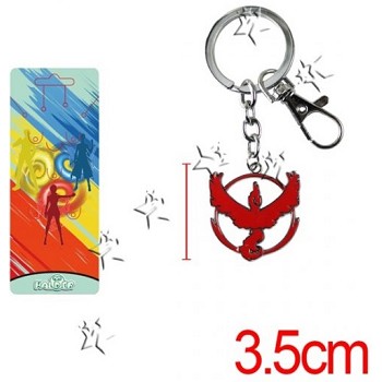 Pokemon Team Valor key chain